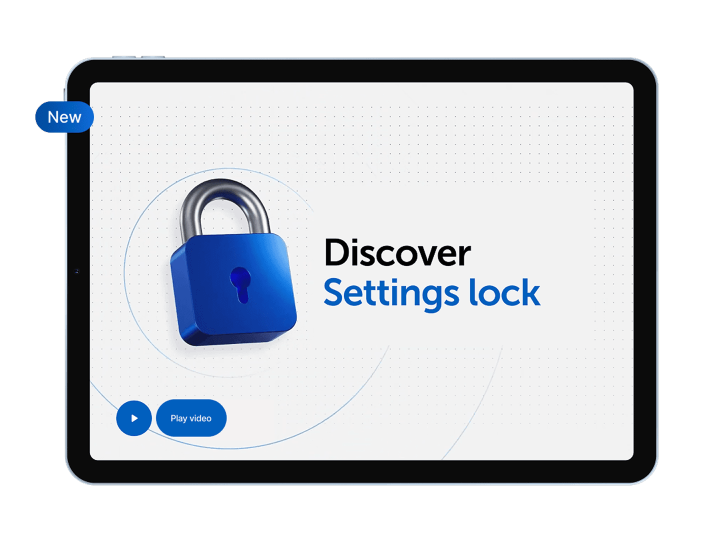 A beállítások zárolása