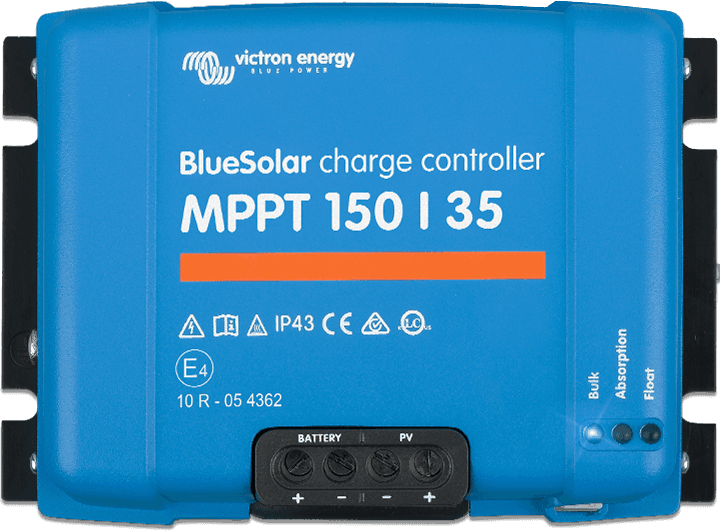 BlueSolar MPPT 150/35 típushoz, egészen a 250/100 típusig