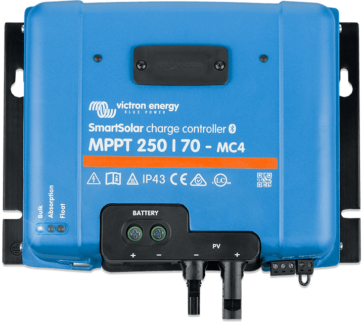 A SmartSolar MPPT 150/60 típushoz, egészen a 250/70 típusig