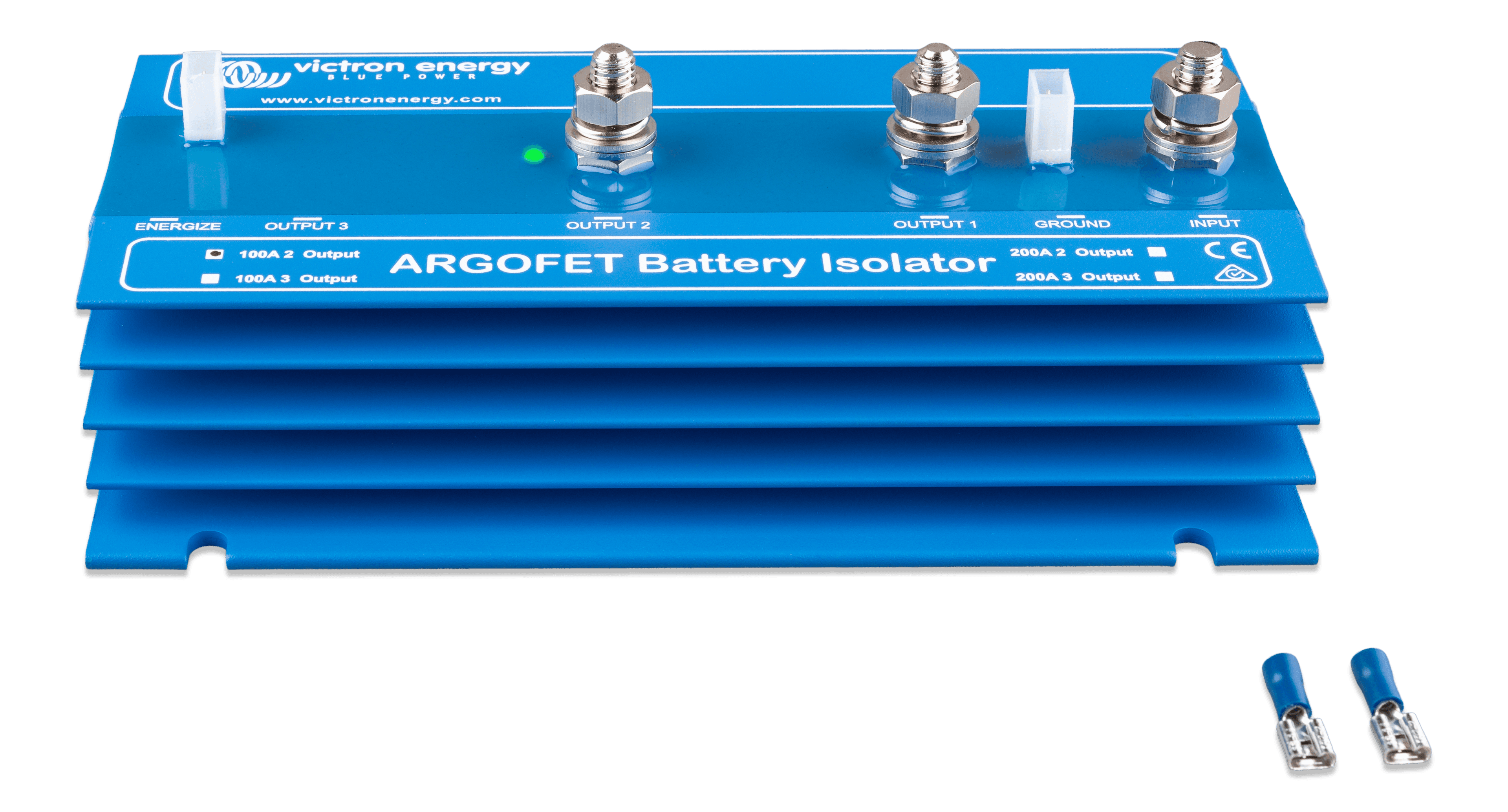 Argofet 100-2 Two batteries 100A (front)  thumbnail