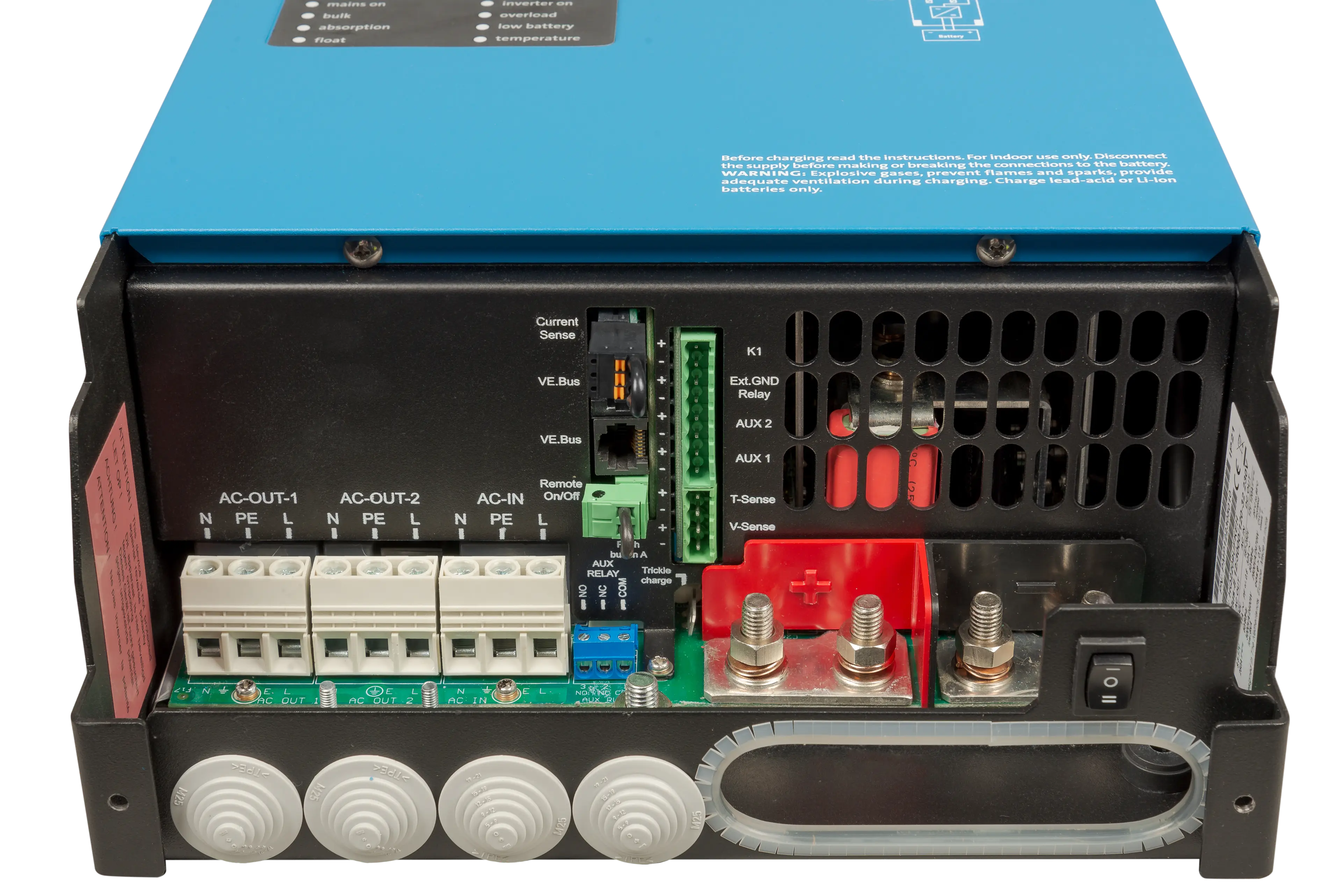 MultiPlus-II 12V 3kVA 120A (connections)  thumbnail