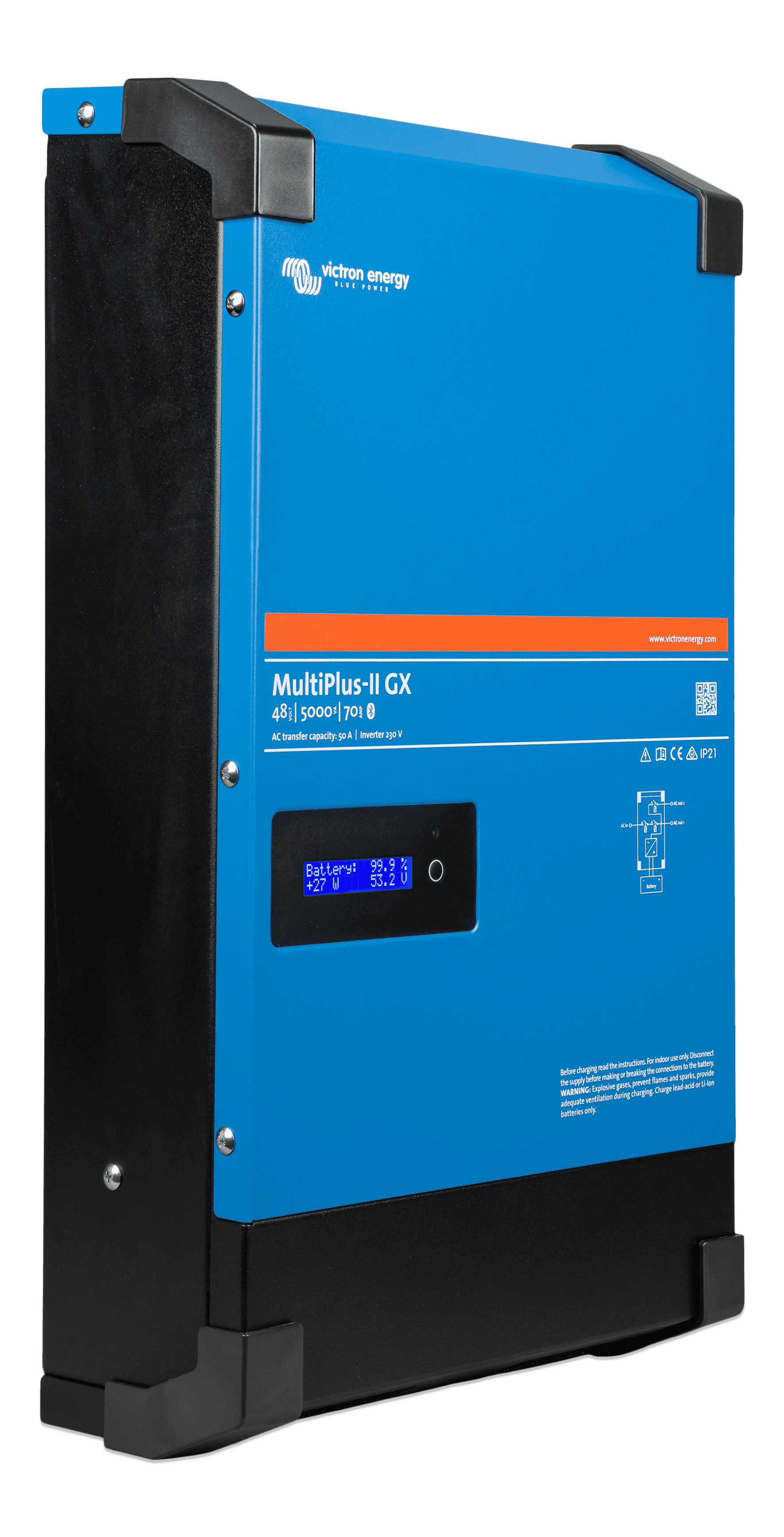 MultiPlus-II 48V 5kVA 50-70 230V GX (right)  thumbnail