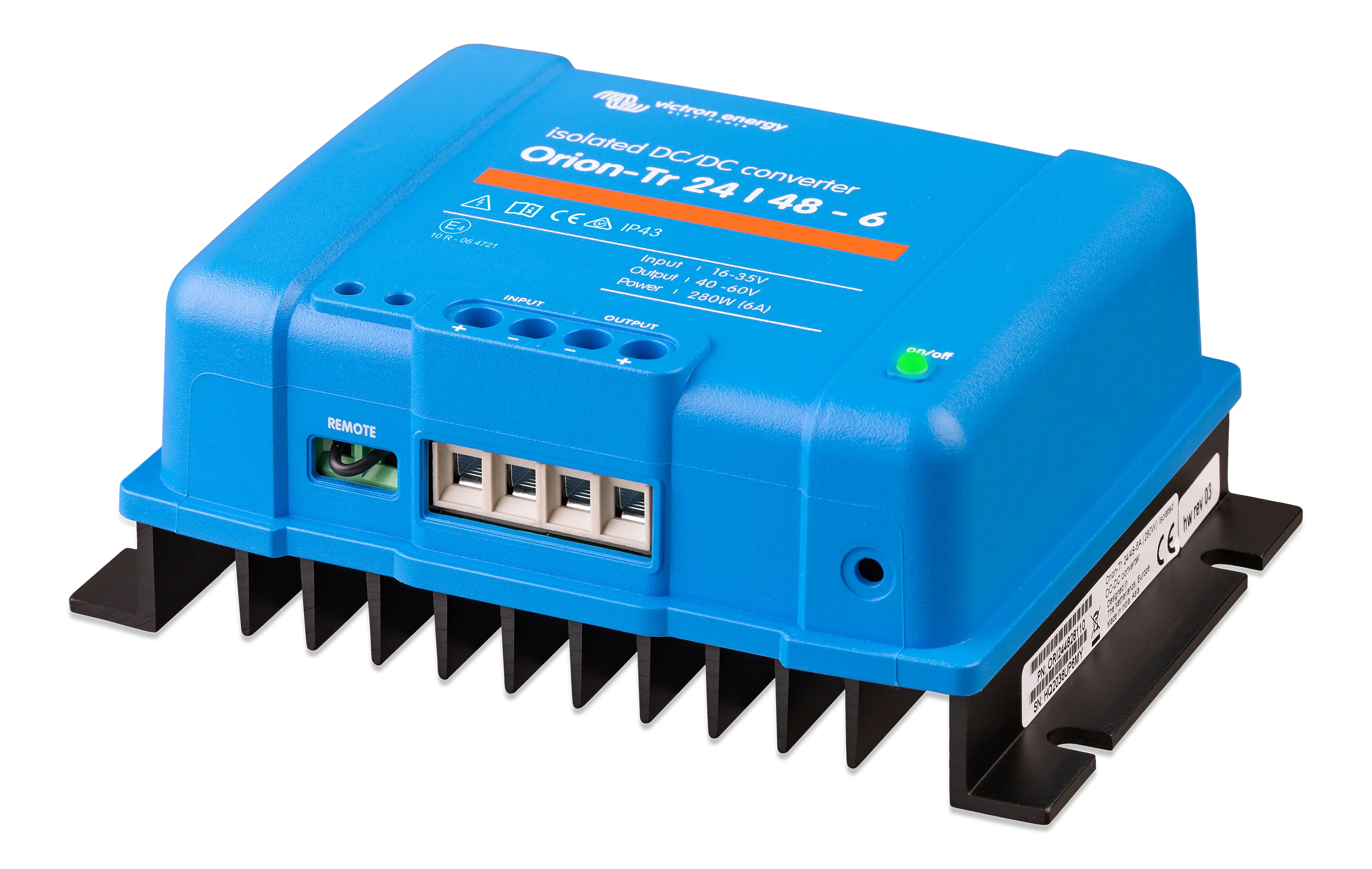 Orion-Tr 24/48-6A (280W) Isolated DC-DC converter (left) thumbnail