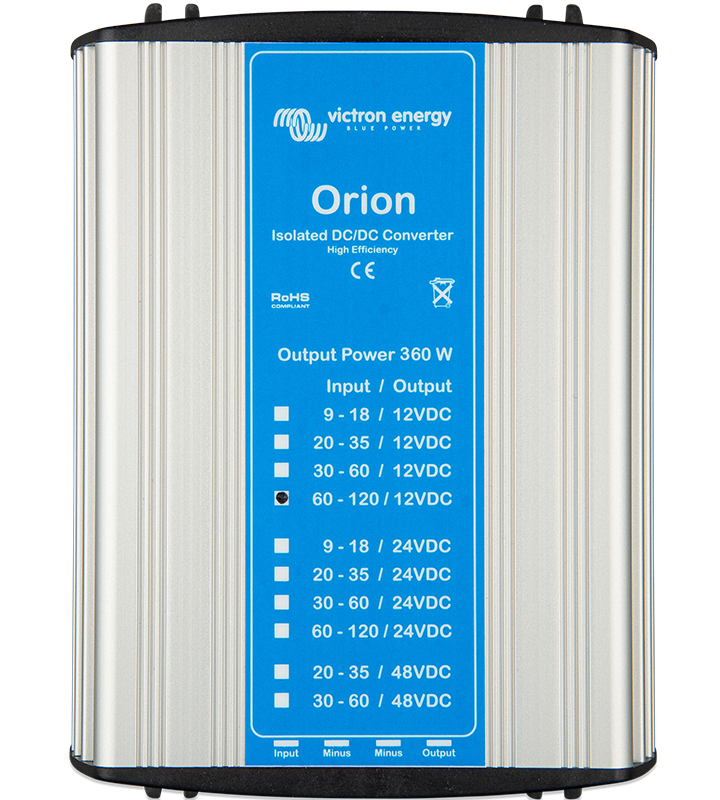 Orion-Tr DC-DC izolált konverterek, 360 W-s és speciális célú típusok